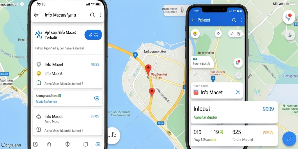 Antarmuka aplikasi Info Macet yang informatif dan mudah digunakan.