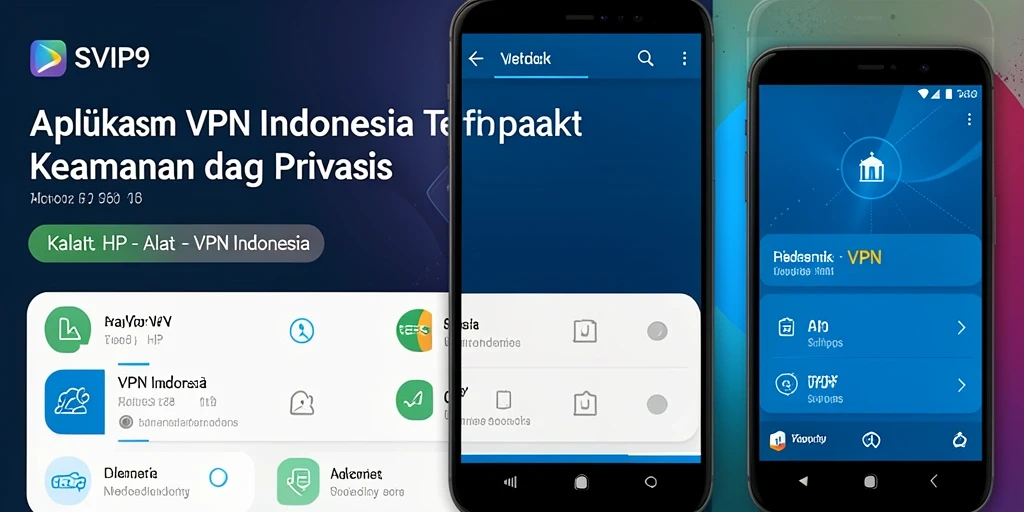Antarmuka SVIP9 yang ramah pengguna dengan fitur VPN Indonesia.